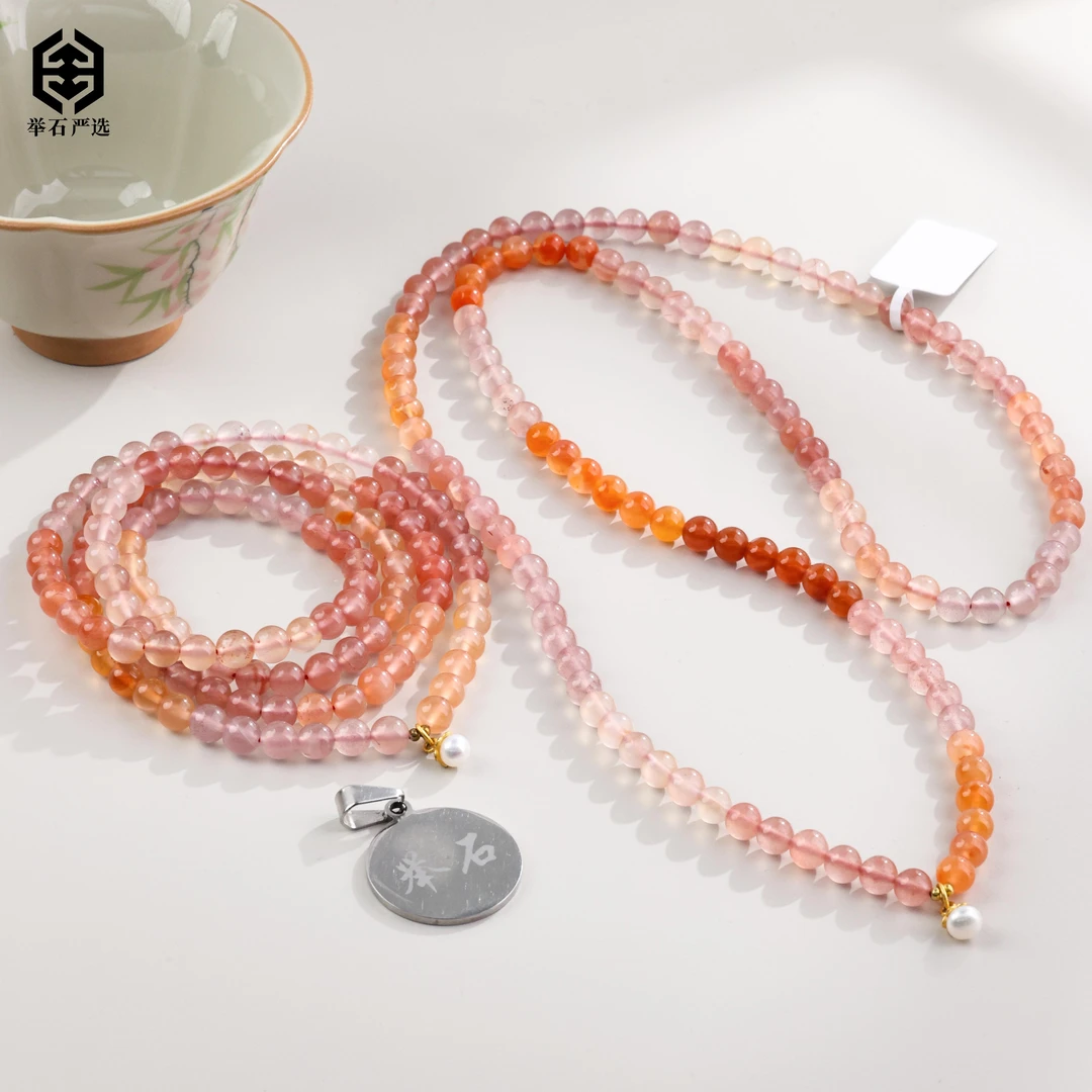 【举石严选】H1228-466-54南红玛瑙珠串（一件/多样性发/约5mm+）M