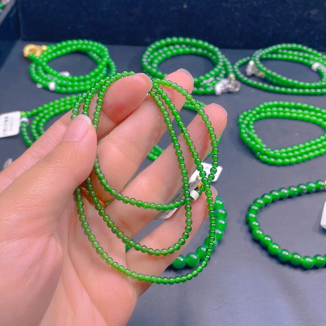 翡翠未镶嵌颈饰卡3