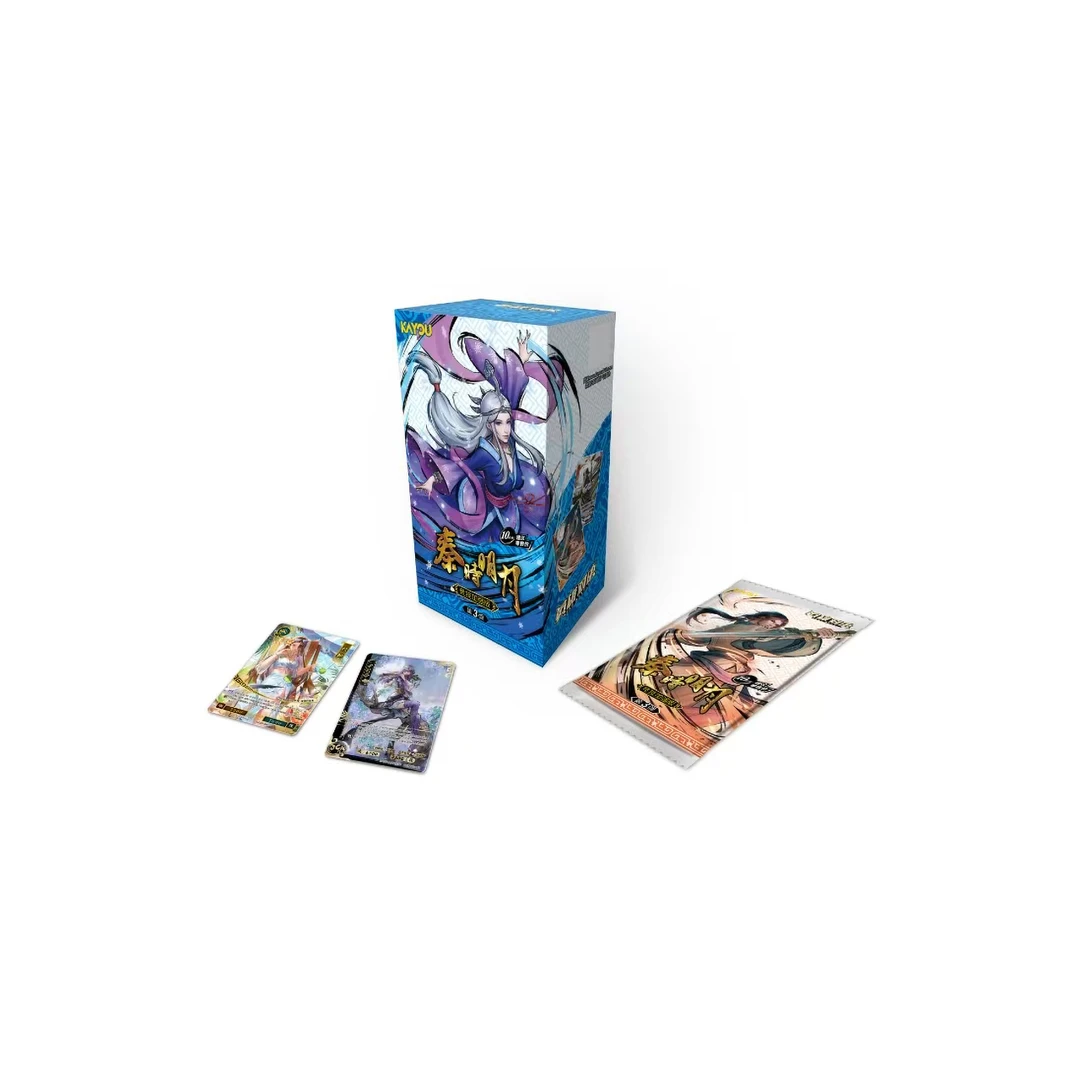 卡游【秦时明月英雄对决竞技加强版-第3弹】水墨风格潮玩盲盒（代拆）