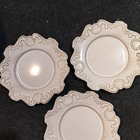 瓷片微瑕海洋八寸三个一组