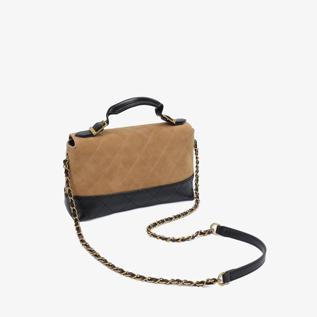 【C109】小香风绣线女包-新款女包斜挎包百搭单肩包（尺寸25*8*15）