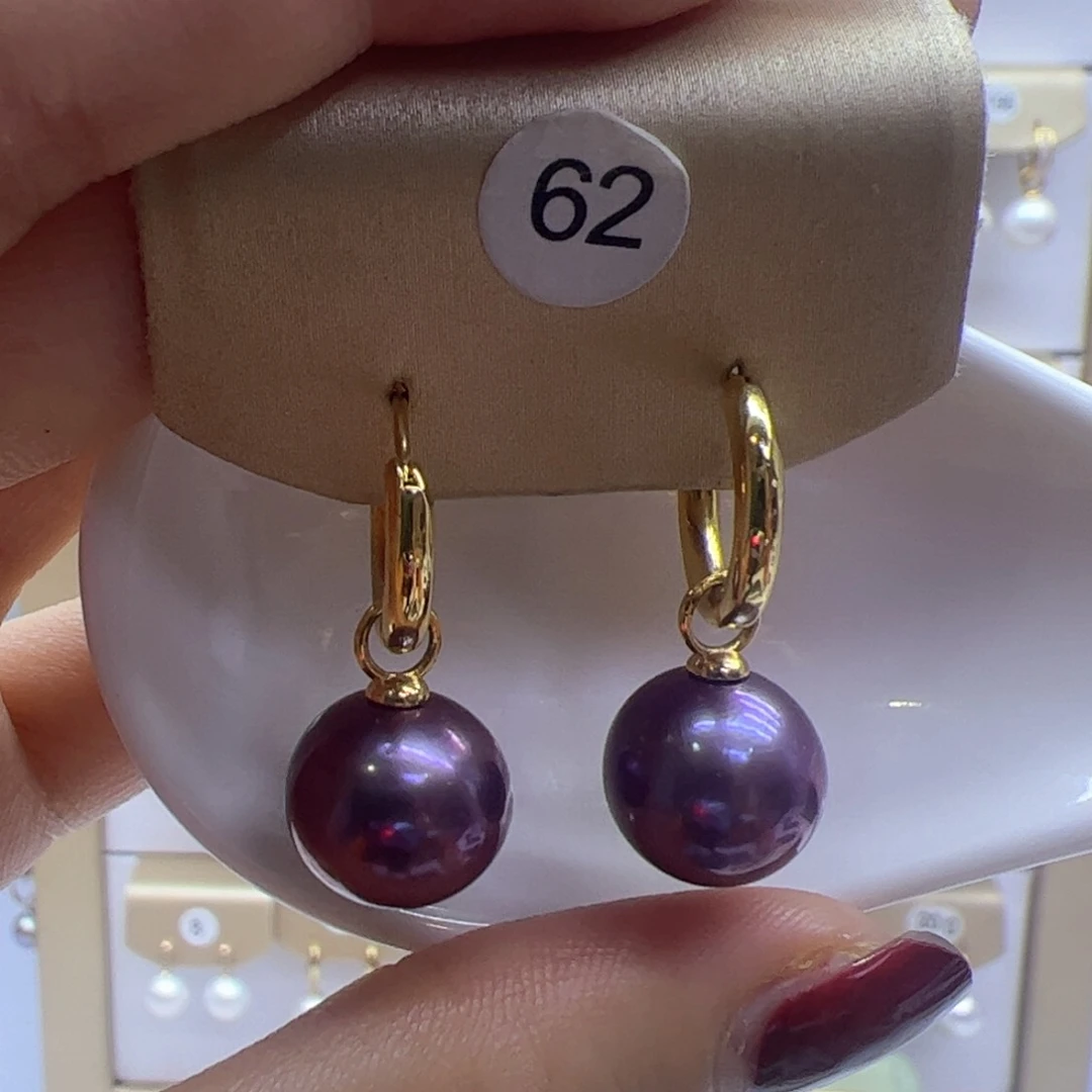 淡水珍珠耳饰未镶嵌