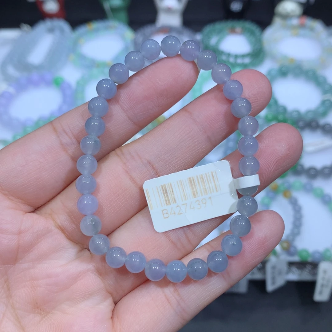 未镶嵌手串翡翠天然