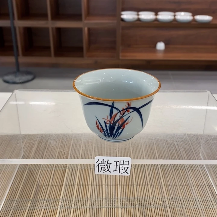 釉下老陶泥手工绘制
