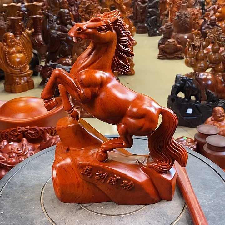 小巴花梨木立马28 高