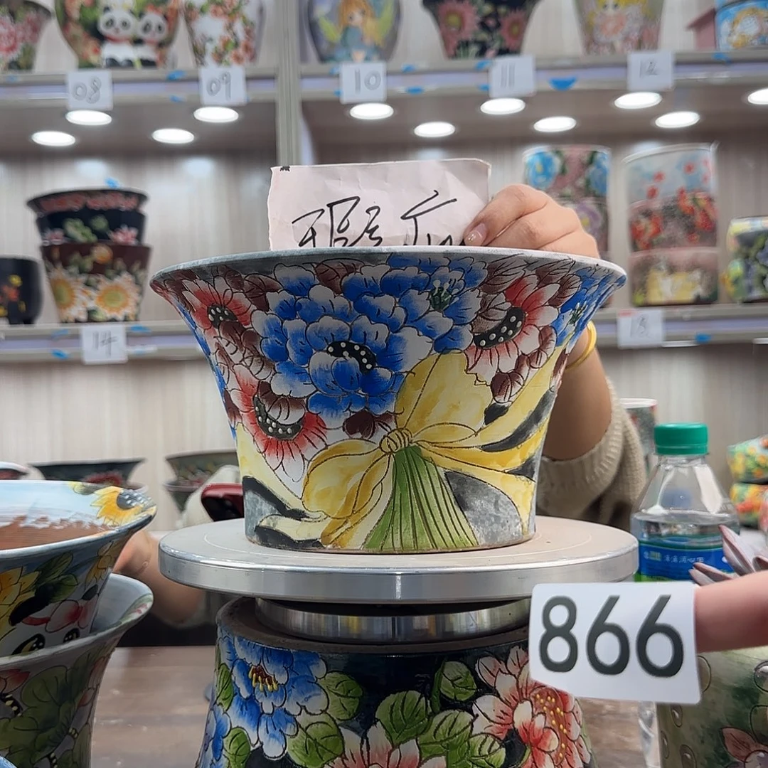 紫砂花盆瑕疵瑕疵866