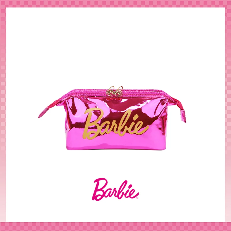 BARBIE【官方】化妆包实用粉色耐用百搭高级感洗漱包