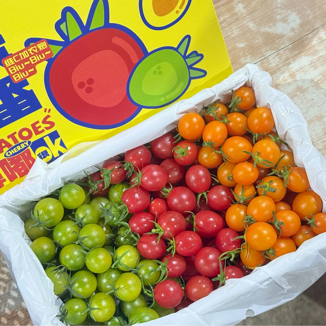 【礼盒装】三色小番茄千禧玲珑番茄小西红柿水果礼盒新鲜好吃