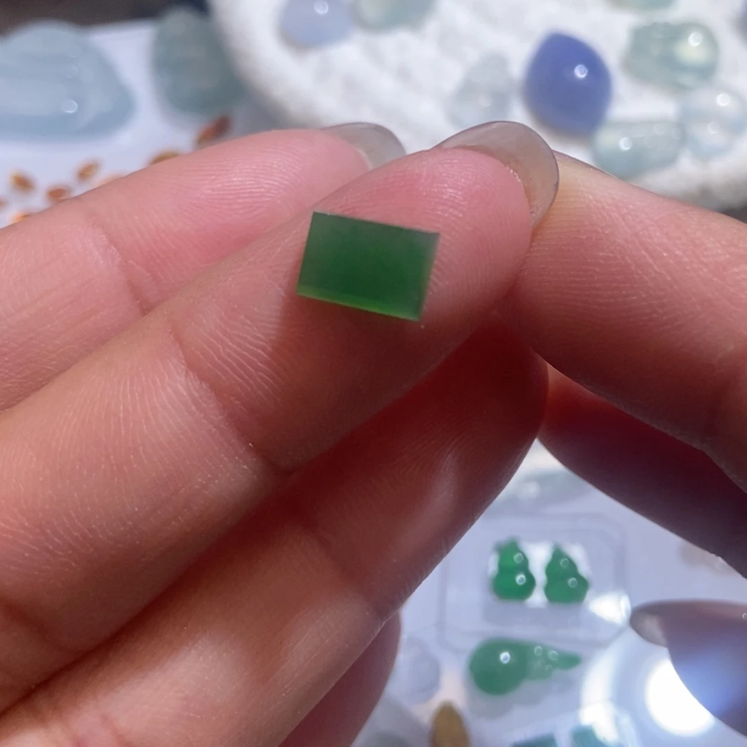 未镶嵌定制翡翠翡翠8.7/6.1/2.1