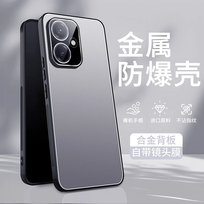 适用荣耀400手机壳微磨砂honor 400Pro男女士新款自带镜头膜防摔