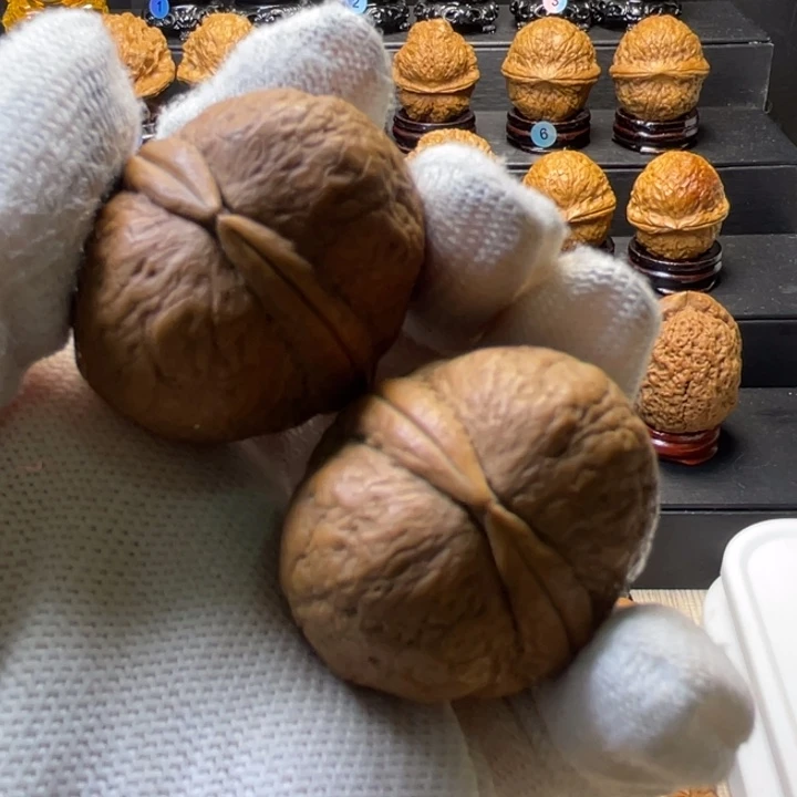 文玩核桃把件Y6萌萌包38尺