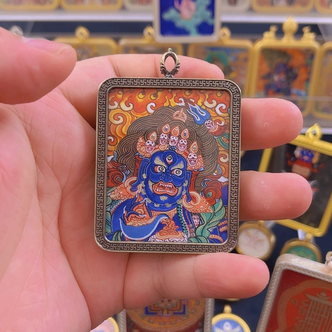 青海热贡纯手绘唐卡