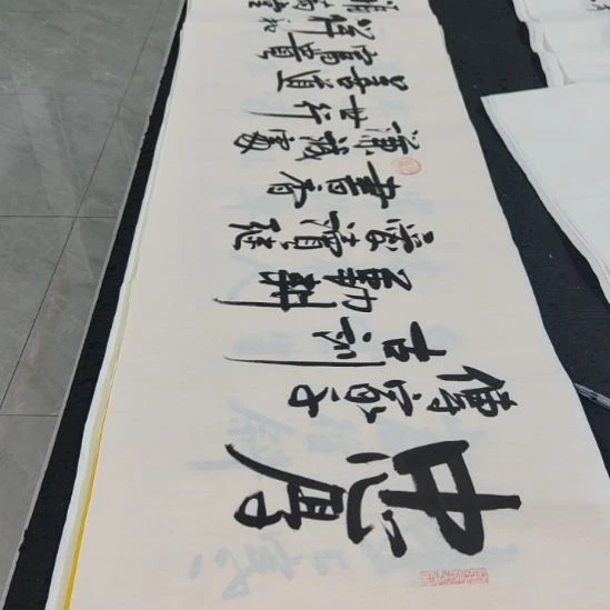 洛伊白武坤老师作品一副