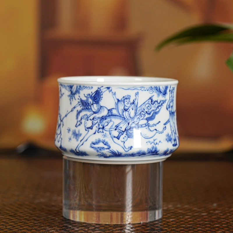 【景德镇陶瓷研究院】鬼谷子下山束腰杯 jty318