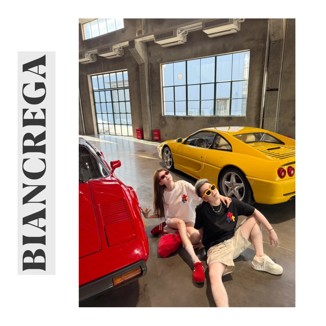 【九九专属】 BIANCERGA巴家“克罗小心”重工男女款T恤 6021