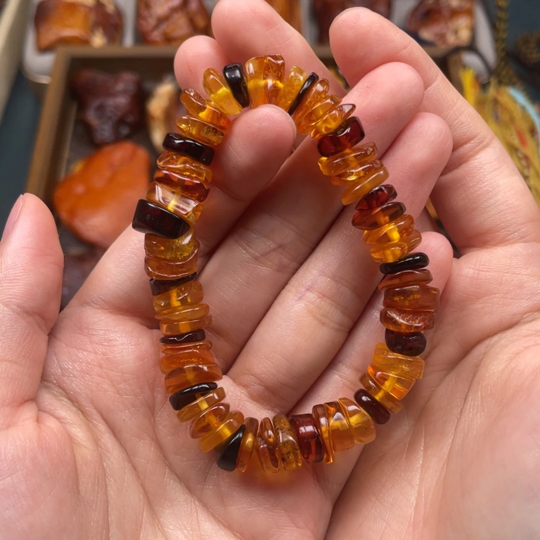 琥珀未镶嵌珠宝奇石