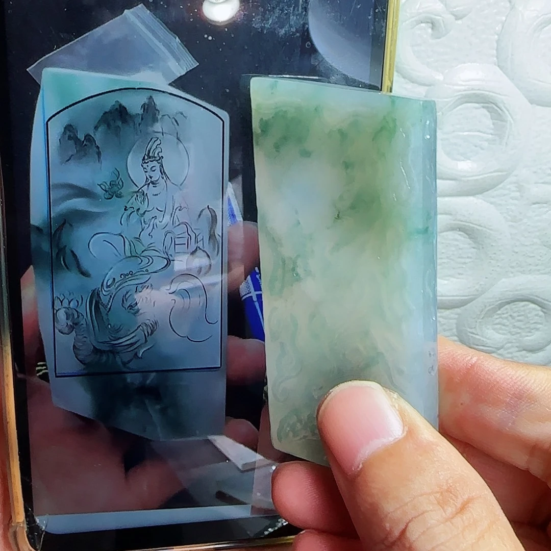 未镶嵌定制翡翠缅甸天然A货翡翠含老师工艺