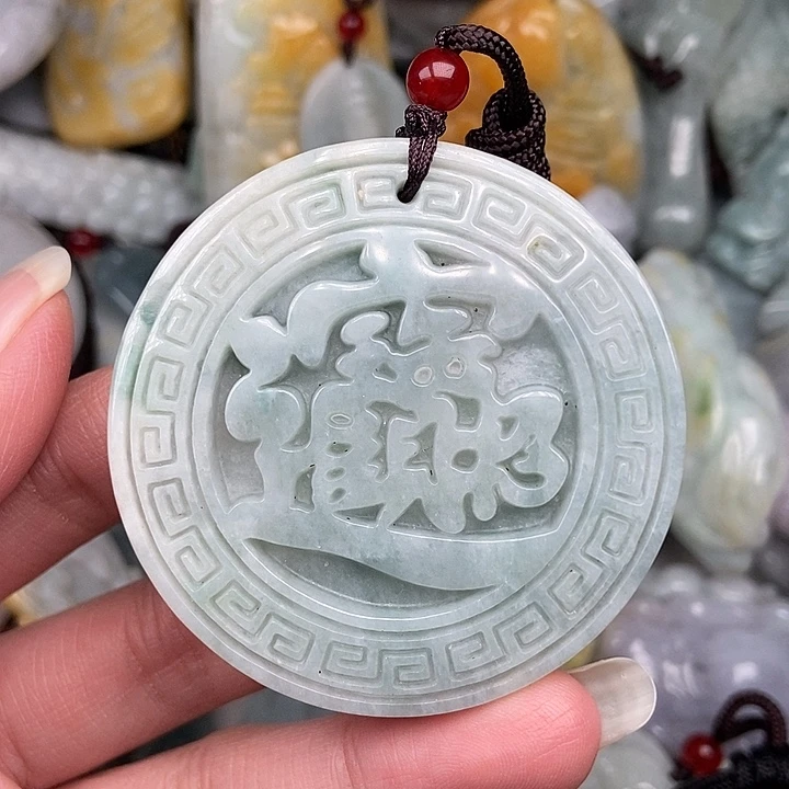 颈饰未镶嵌翡翠翡翠