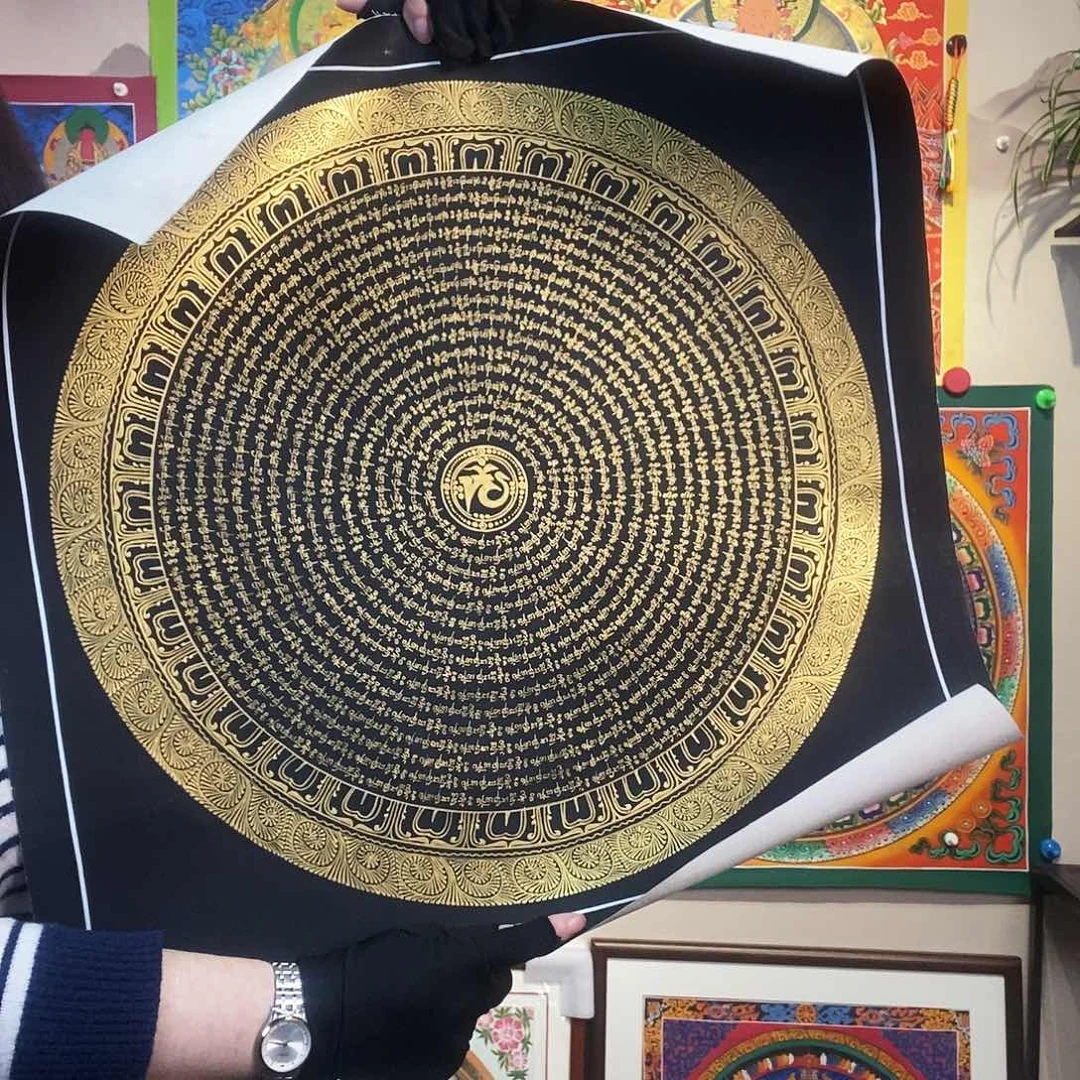 卷轴画纯手绘唐卡50/50