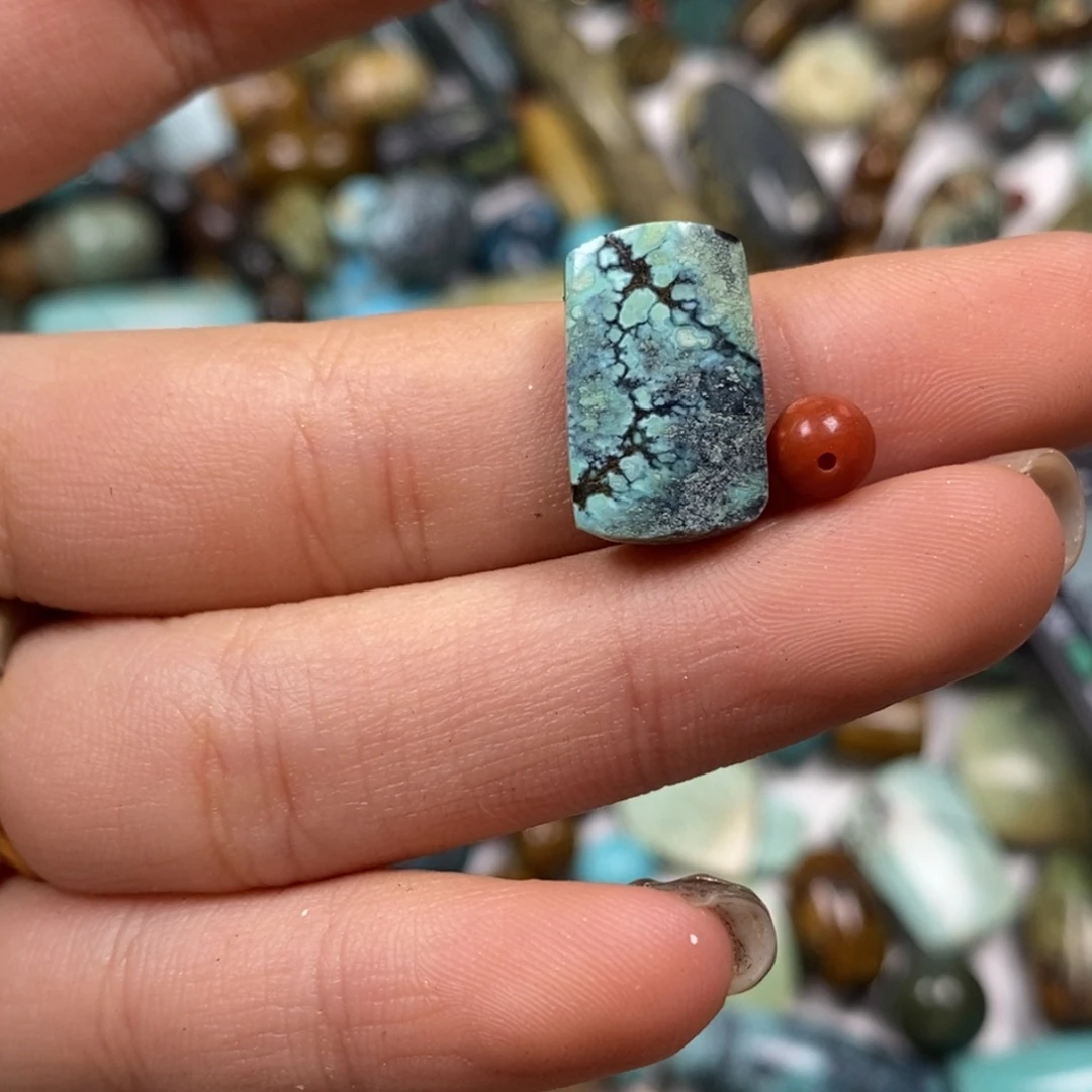 南红玛瑙合金珠宝半成品