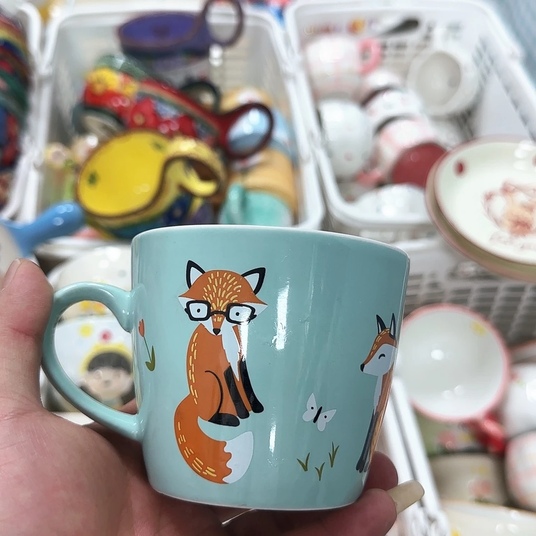 微瑕陶瓷餐具20包邮