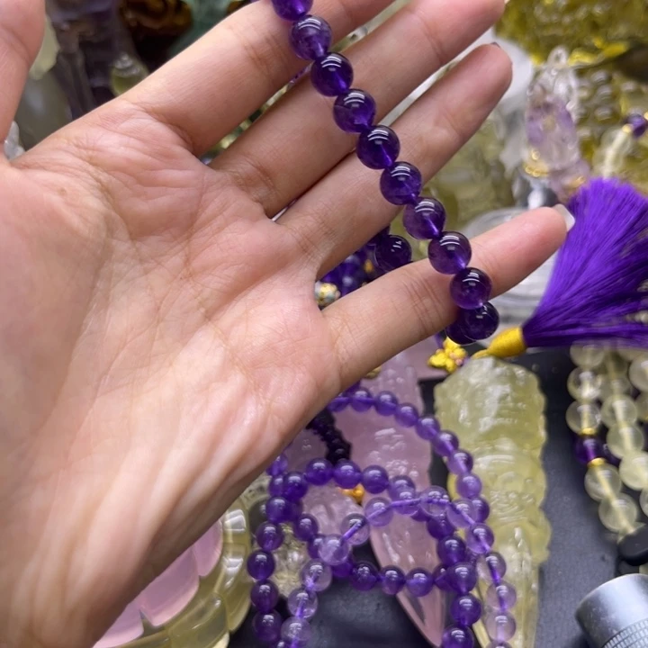 水晶珠宝半成品未镶嵌