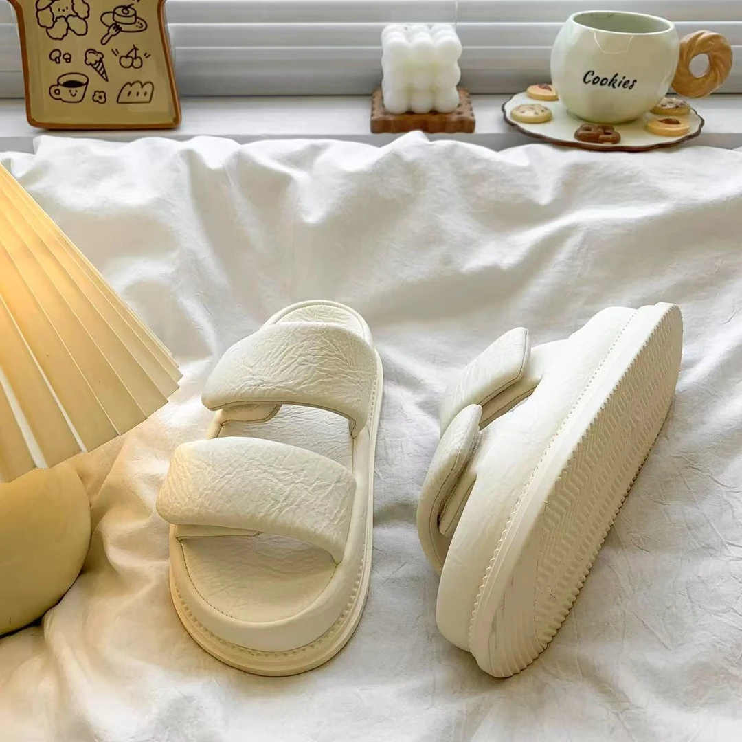 夏休闲款法式拖鞋女新款配裙子仙女风拖鞋F86-1