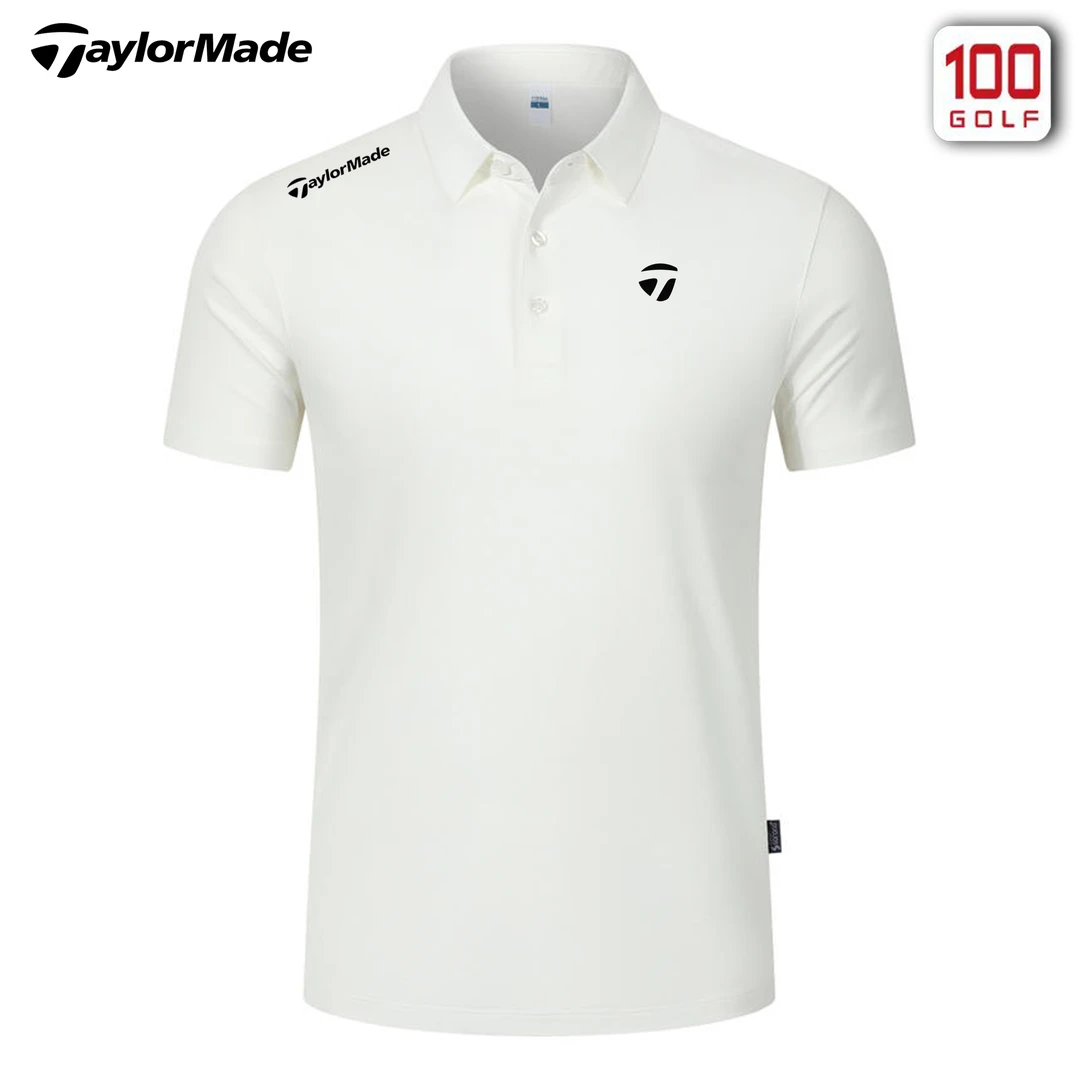 Taylormade泰勒梅高尔夫夏季新款男士短袖polo衫透气运动休闲T恤