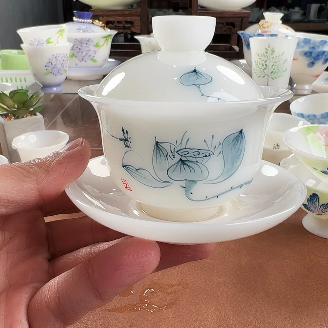 陶杯子璞玉陶瓷茶具分享给您