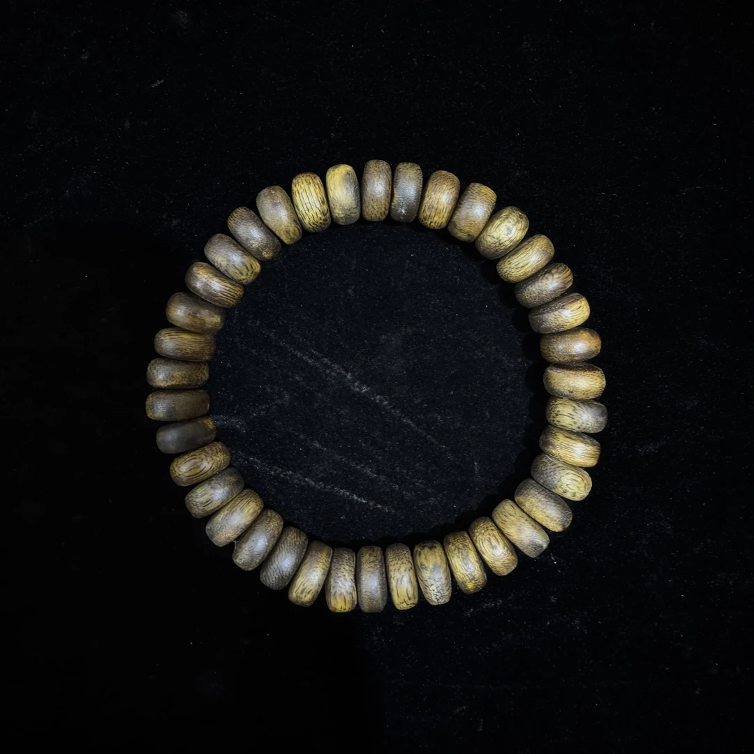 沉香【凤姐沉香】金沙叶算盘珠7克多样性发货一条