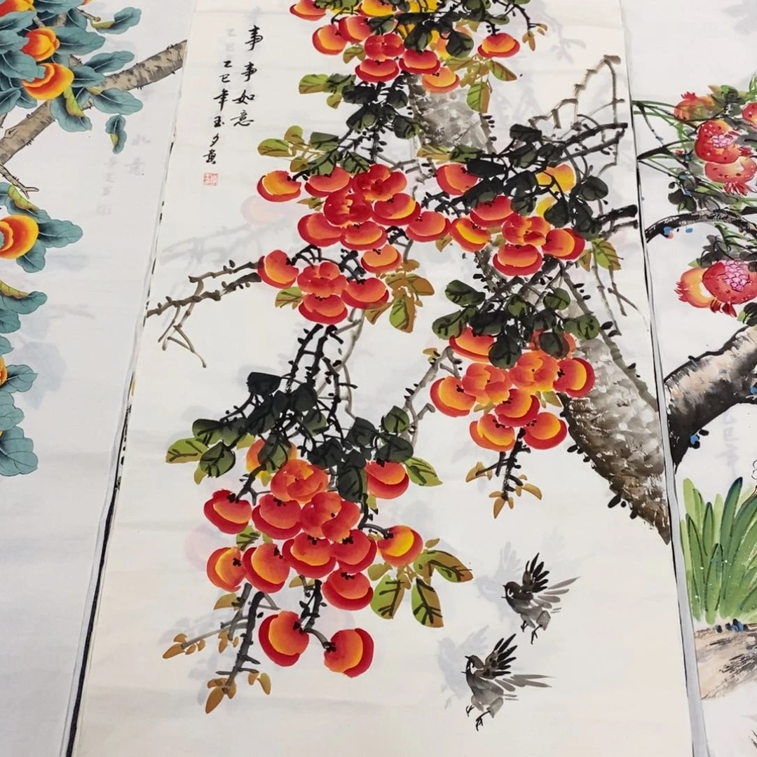 国画140✖️70画画画画画画