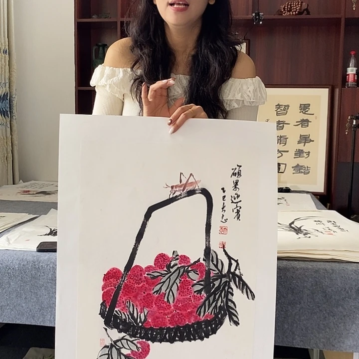 国画纯手绘国画写意作品