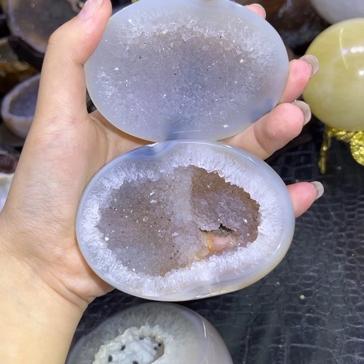 未镶嵌发饰水晶白晶盆