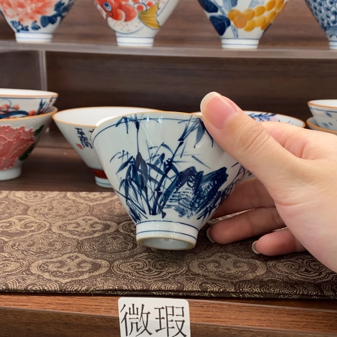 釉下彩手工绘制手工绘制