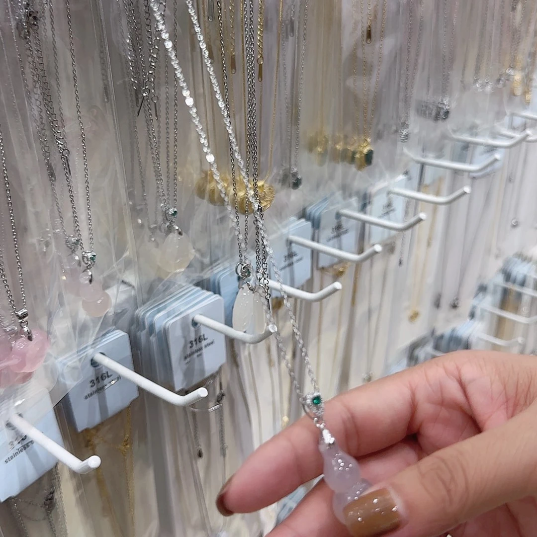 铁合金锡合金非金属2-6 贵芳家 葫芦项链