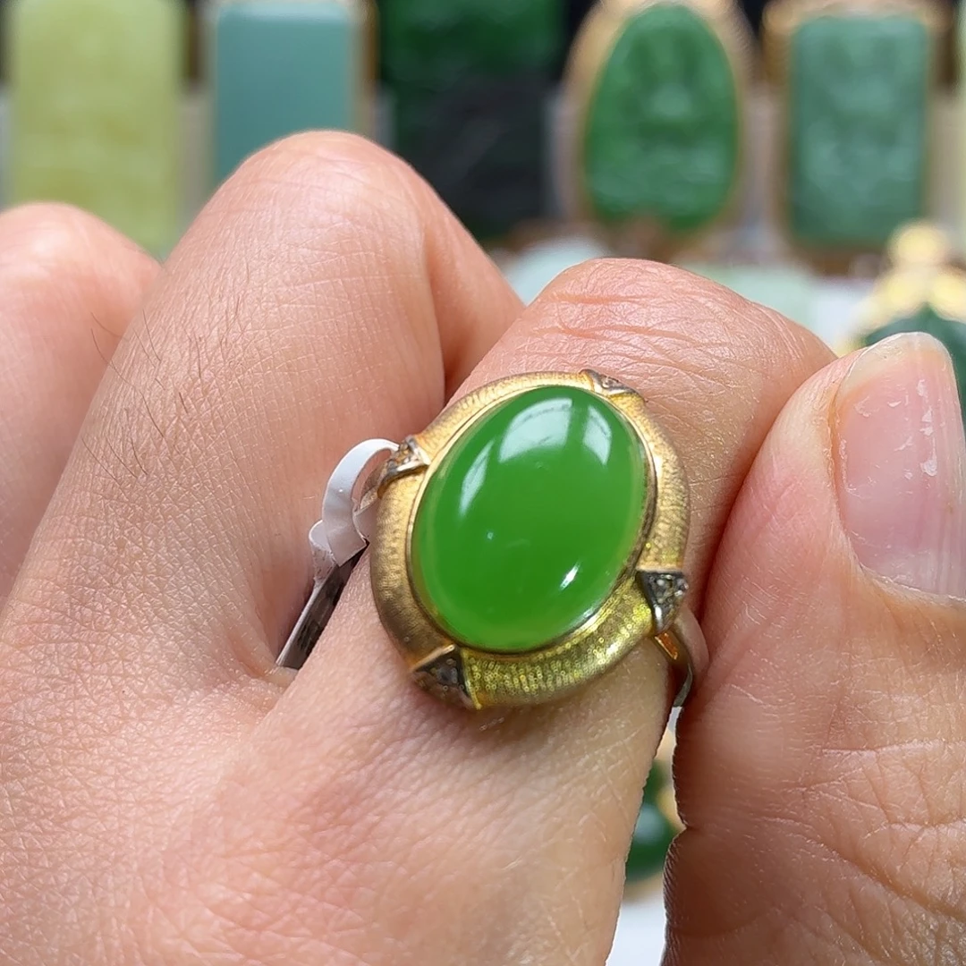 和田玉银S925镶嵌颈饰