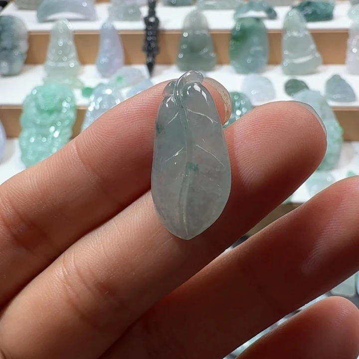 翡翠未镶嵌项链翡翠