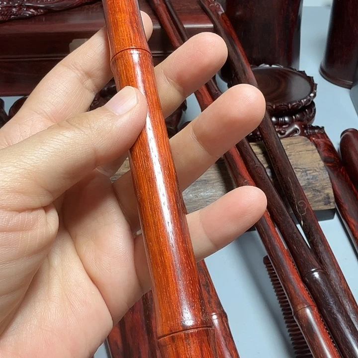 印度小叶紫檀竹节棍