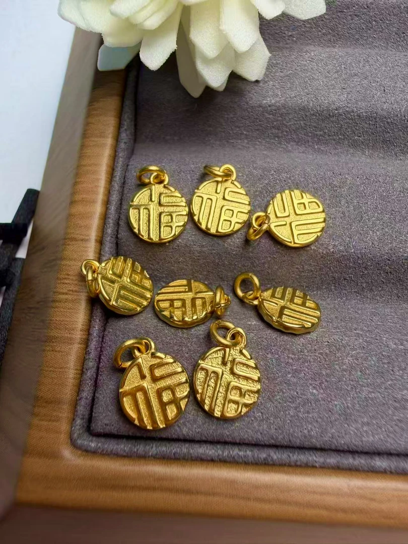 铜合金   圆福珠小提溜百搭又精致DIY手链配件配饰