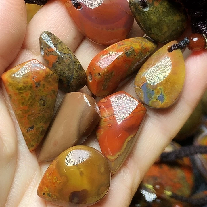 玛瑙/玉髓未镶嵌手链