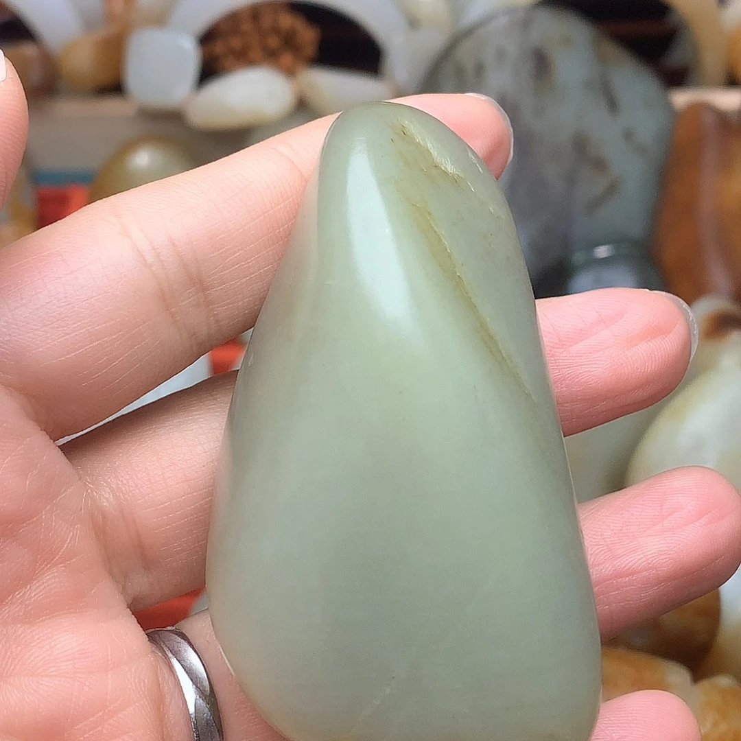 无***雨和田玉（糖玉）未镶嵌颈饰