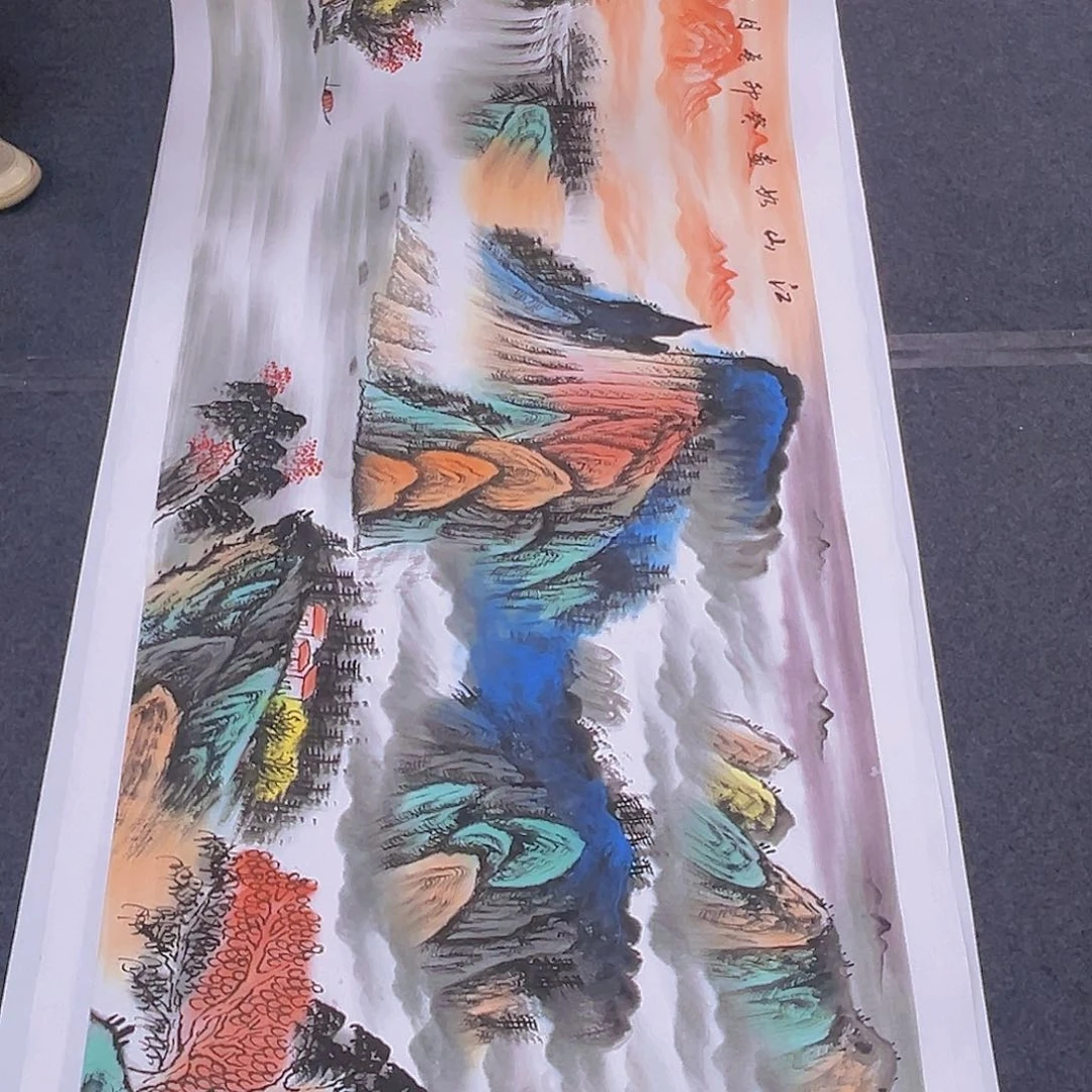 国画国画作品宣纸纯手绘画