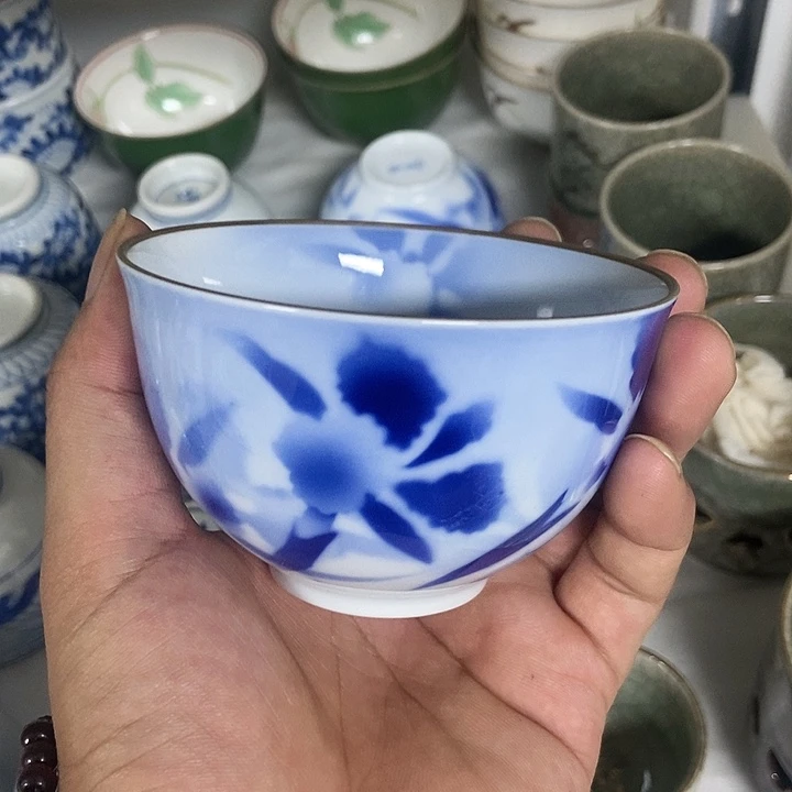 瓷片小*豆中古工艺品回流瓷器
