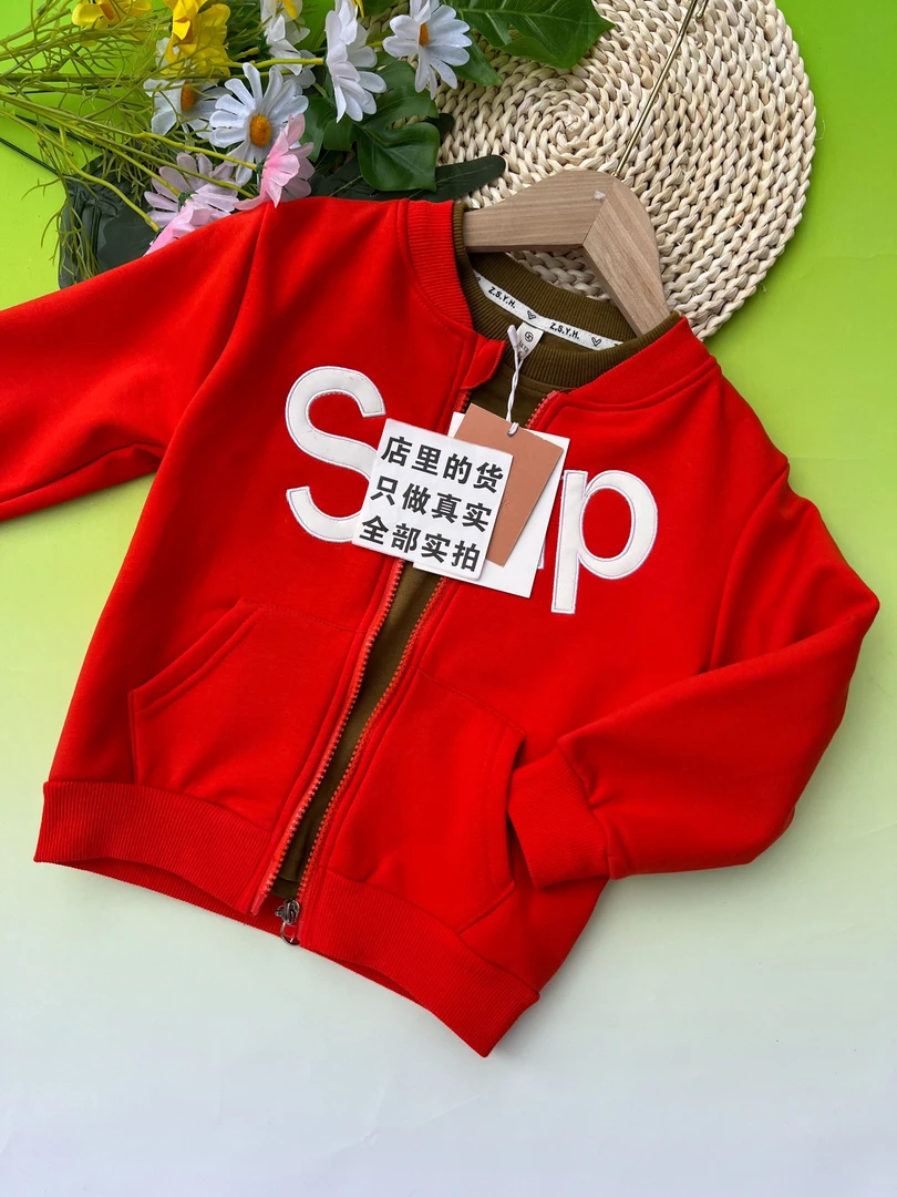 A796童装店断码清昌乐壹号童仓冬装棉服加厚年款加绒卫衣外套儿童