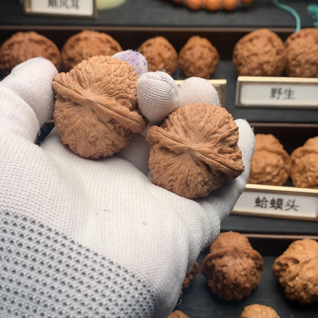 文玩核桃吊坠36号白狮子42