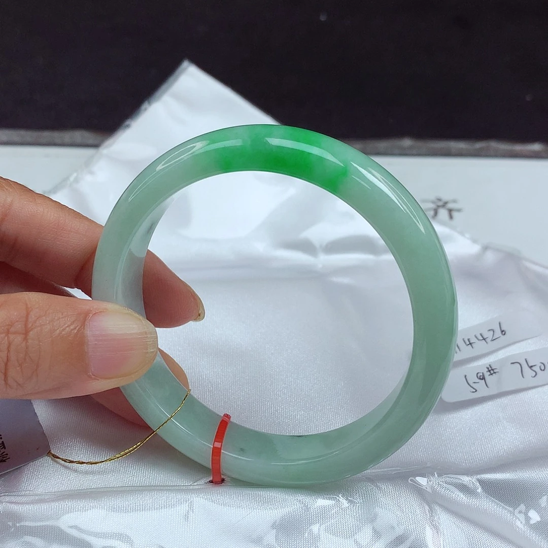 未镶嵌手镯翡翠59圈4426