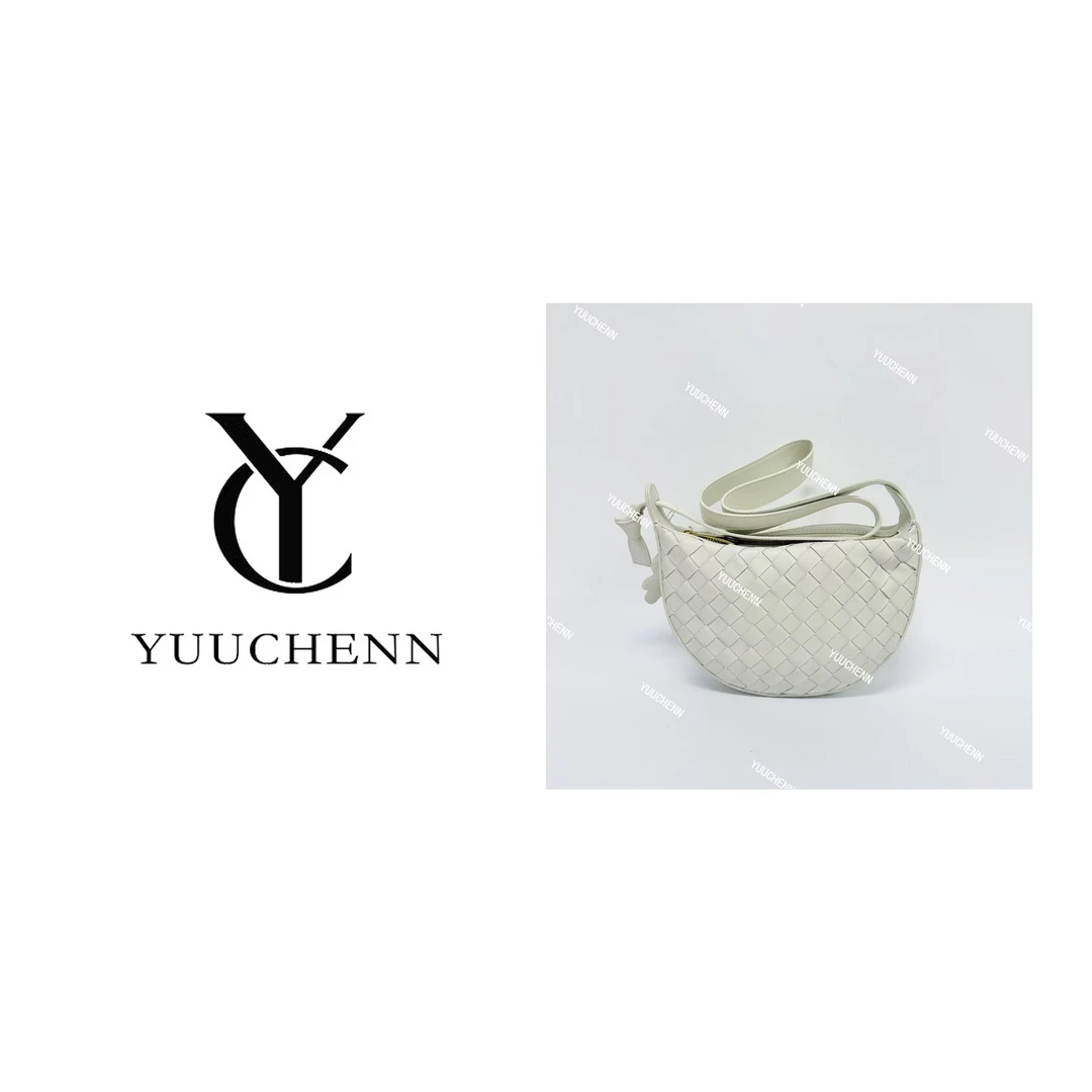 YUUCHENN/【月牙腋下包】进口羊皮23cm 白色 HH5885