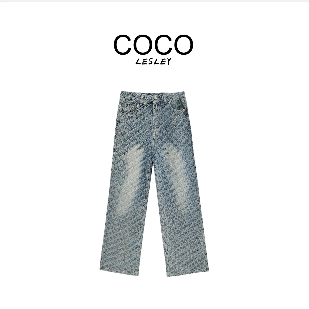 【COCO LESELY】秋款轻奢风女装设计师款裤子#6-KZ-04