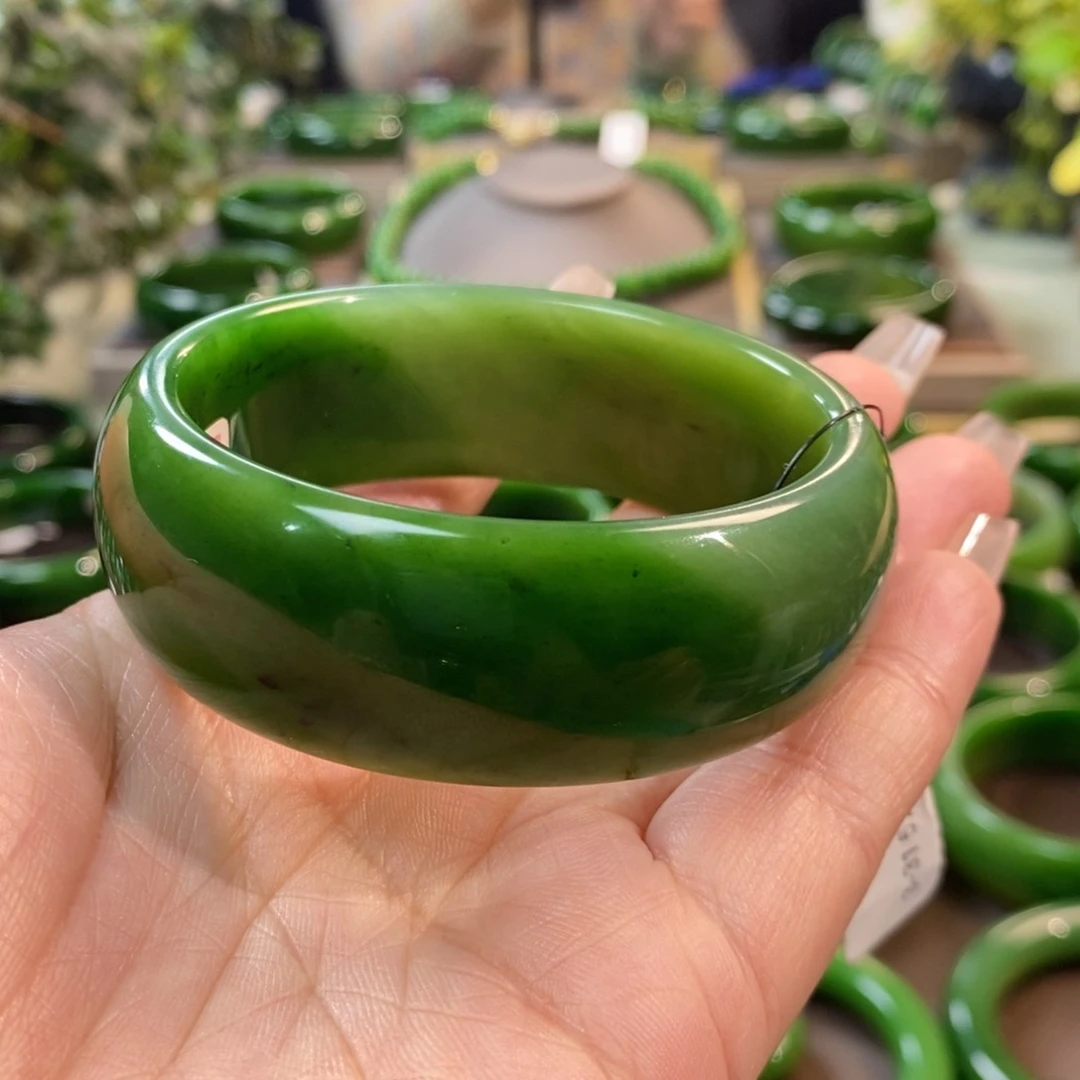 和田玉（碧玉）手镯未镶嵌