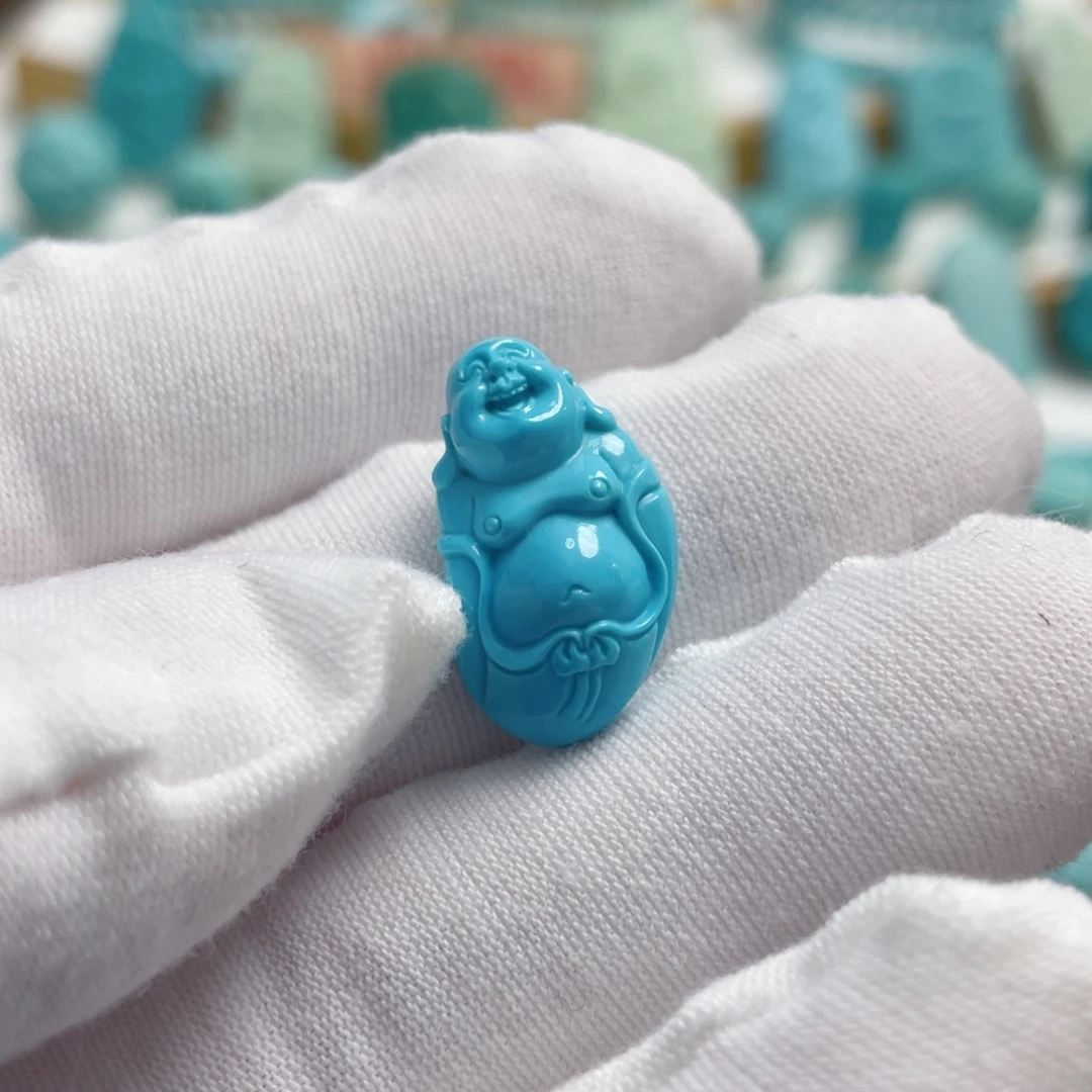 绿松石未镶嵌珠宝奇石